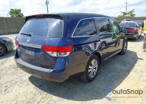 2016 Honda Odyssey Ex from USA, damaged, VIN 5FNRL5H4XGB110889